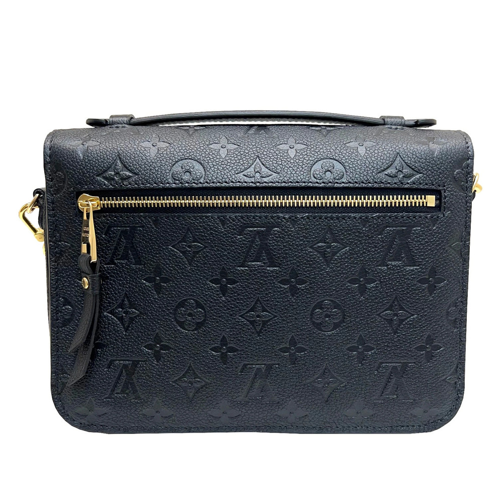 Louis VUITTON Monogram Empreinte Metis Noir Black Shoulder Bag
